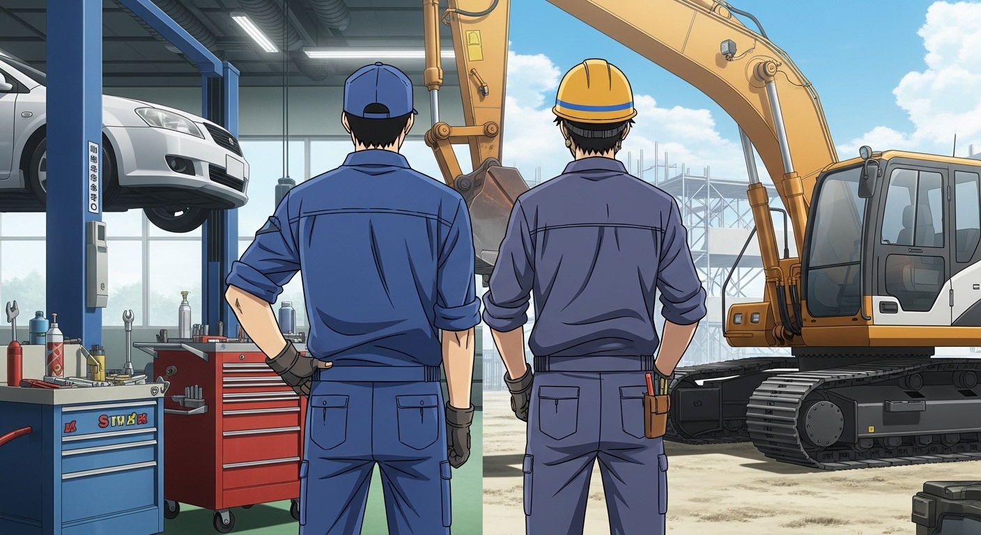 10mmから42mmまで。〜ハイブリッド・メカニックの生存戦略〜